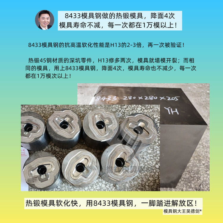 挂钩产品热锻模具推荐什么材质的模具料好？