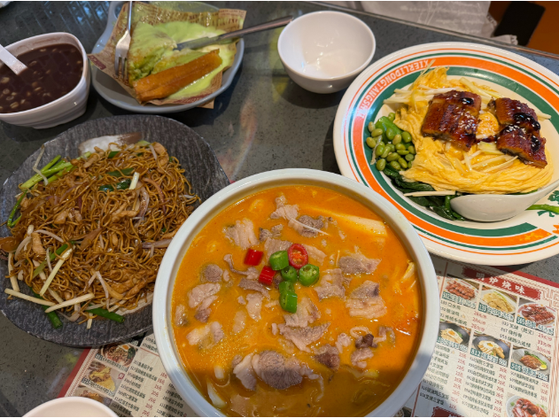放假适合吃美食