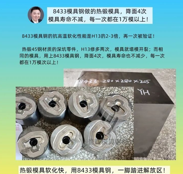周一上班，收到应先生的10件耐热钢8433订单，有大单，心情就是好，随手记106